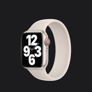 Apple Watch Starlight Solo Loop Band size 5